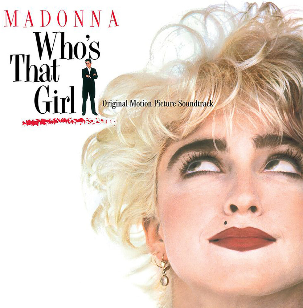 the album cover for Madonna - Who's That Girl [Clear LP]