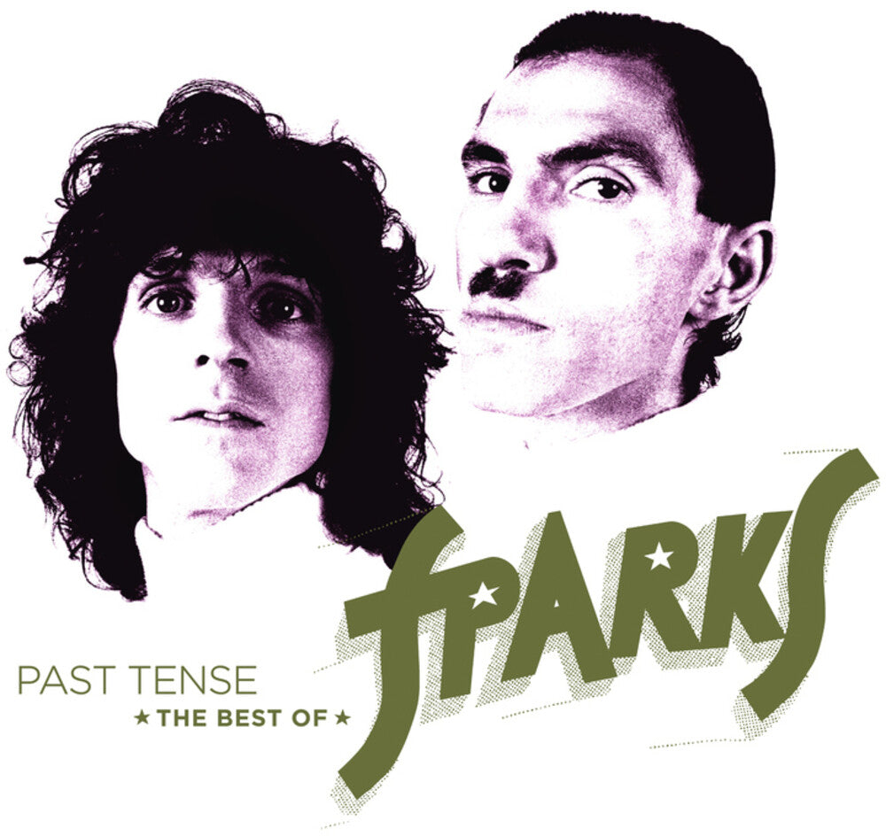 the album cover for Sparks - Past Tense - The Best Of Sparks [3CD]