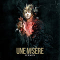 the album cover for Une Misere - Sermon [Black/Gold Splatter LP]