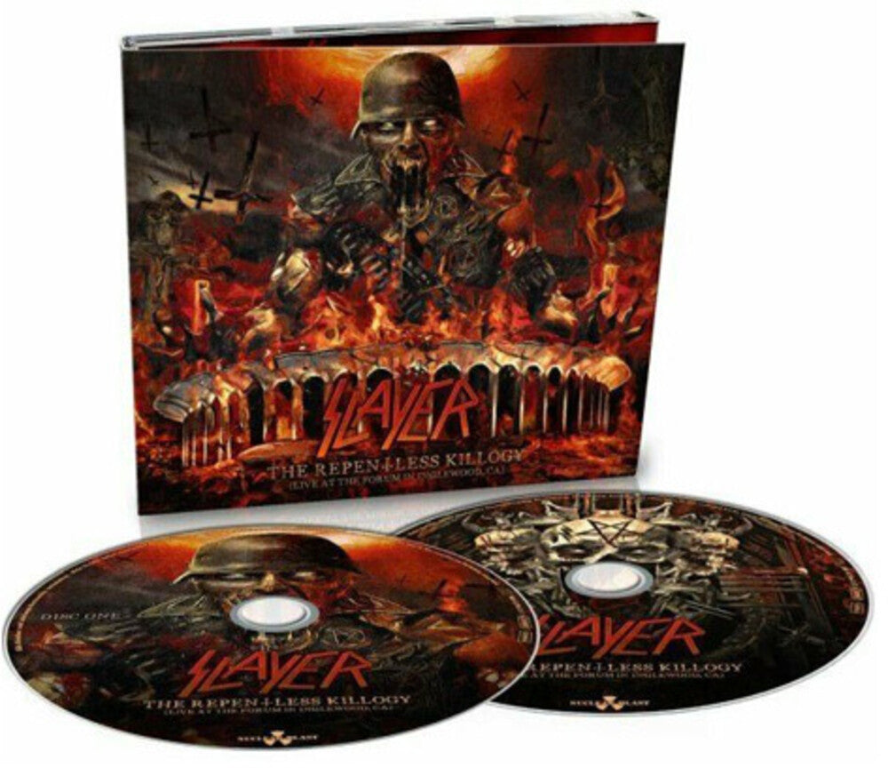 the album cover for Slayer - The Repentless Killogy (Live at The Forum in Inglewood, CA) [2CD]