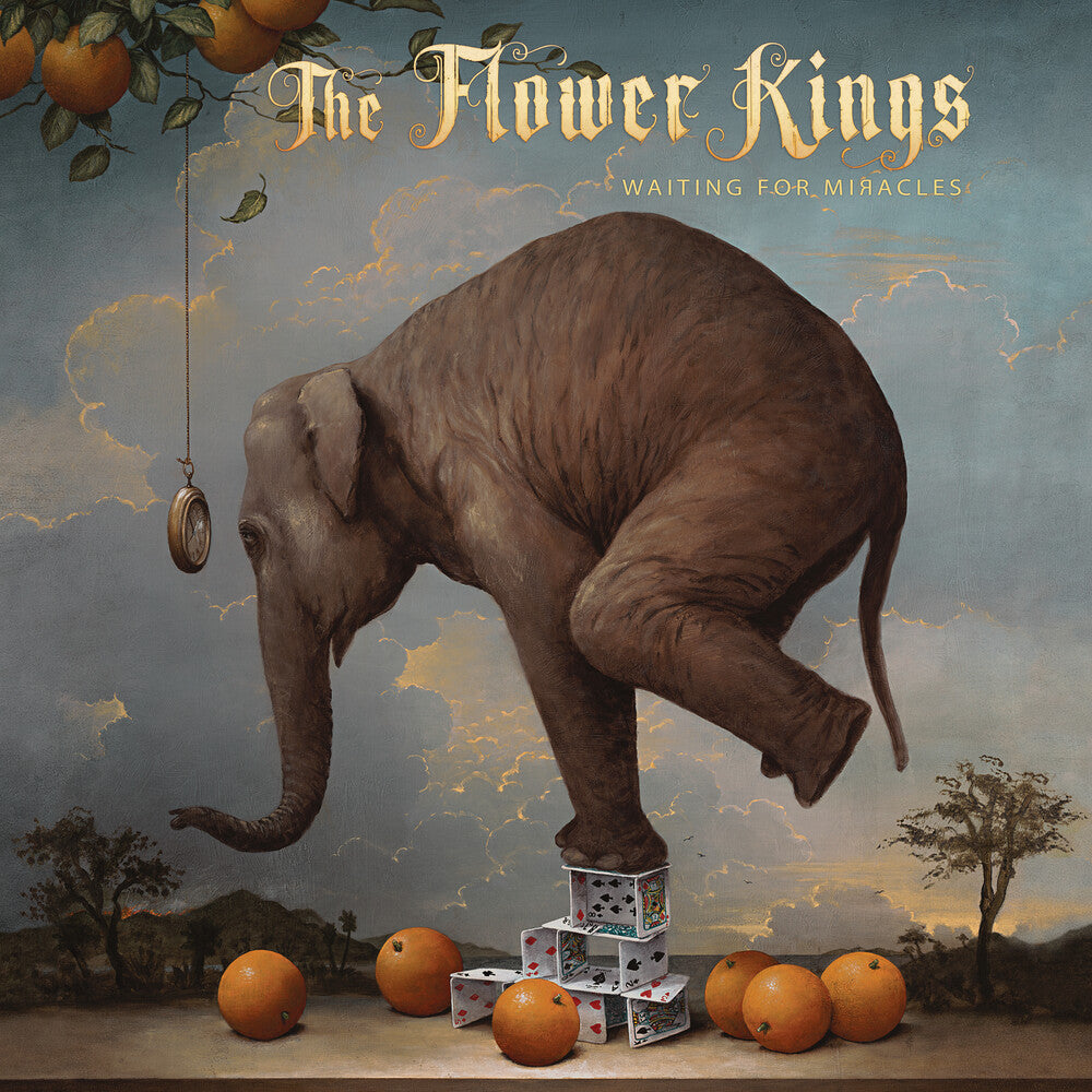 the album cover for The Flower Kings - Waiting For Miracles