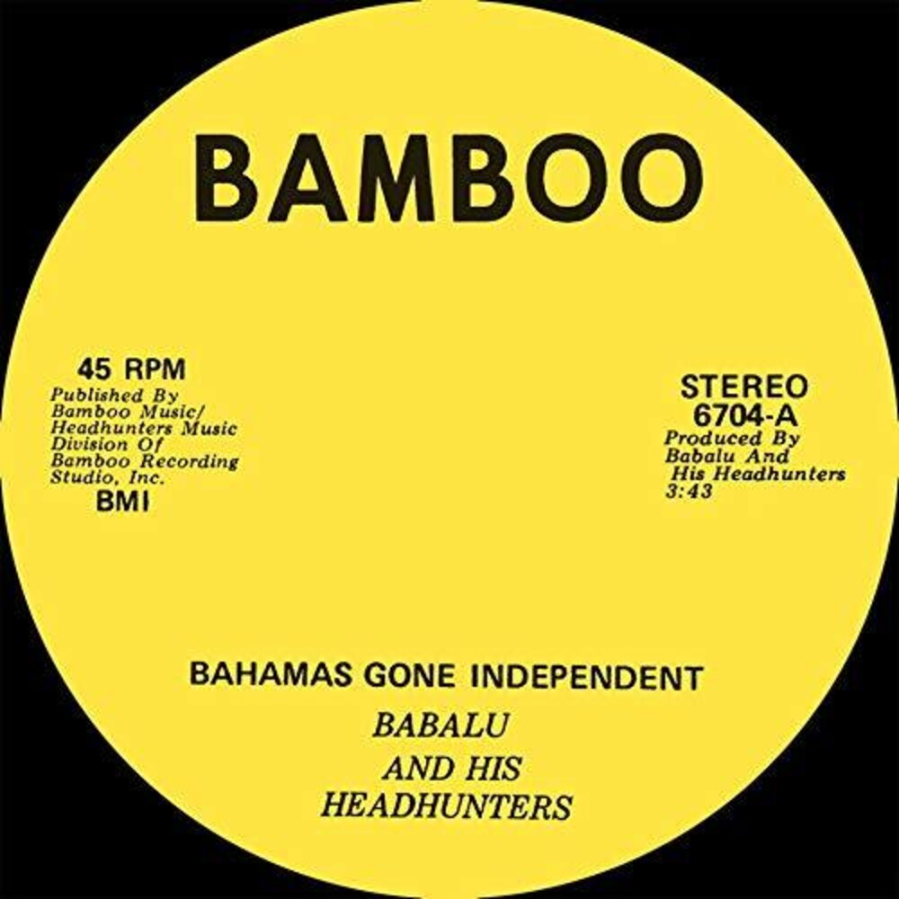 the album cover for Babalu & His Headhunters - Bahamas Gone Independent / Calypso Funk
