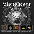 the album cover for Lionsheart - Heart Of The Lion