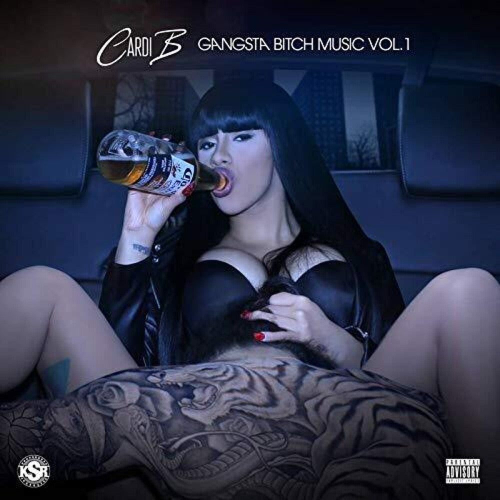 the album cover for Cardi B - Gangsta Bitch Music Vol. 1 [RSD BF 2019]