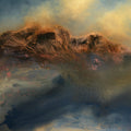 the album cover for Sunn O))) - Pyroclasts