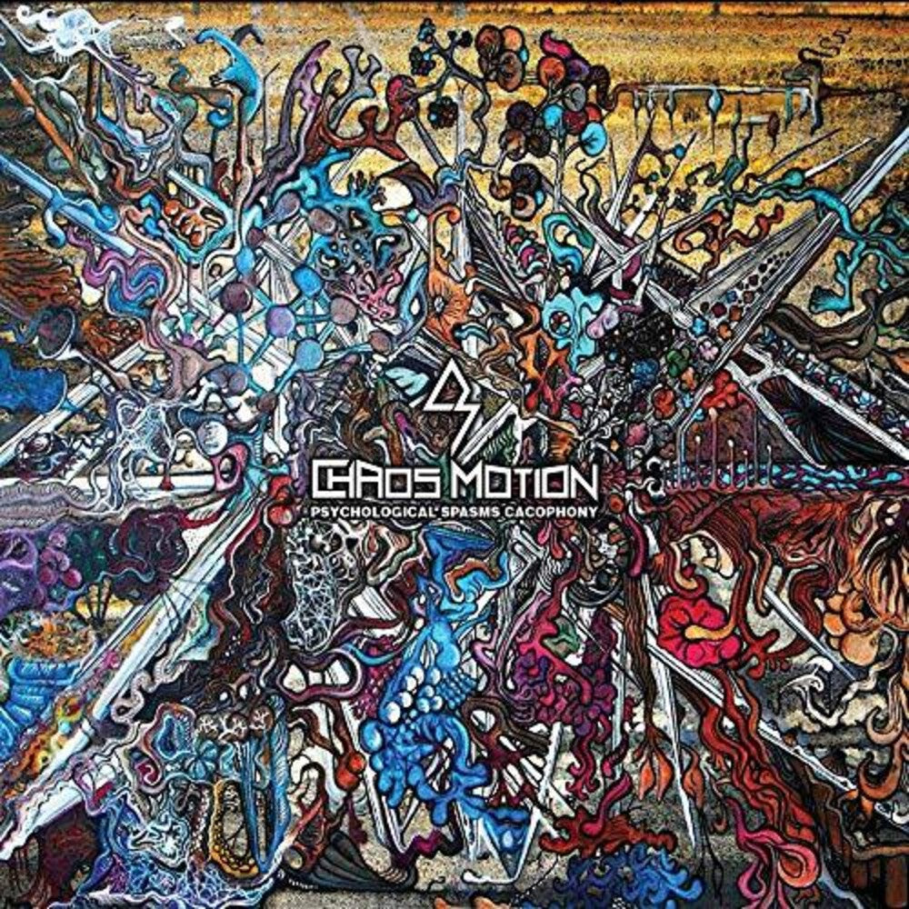 the album cover for Chaos Motion - Psychological Spasms Cacophony