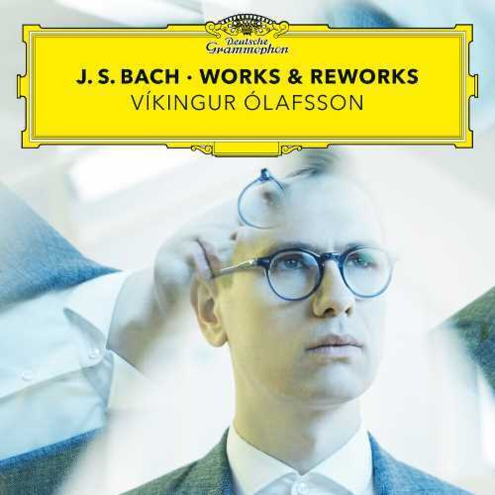 the album cover for Vikingur Olafsson - Johann Sebastian Bach Piano & Reworks
