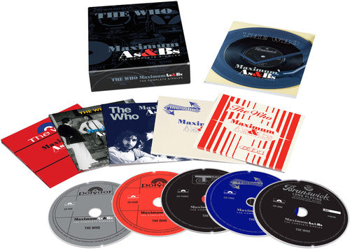 the album cover for The Who - Maximum A's & B's [5CD Box Set]