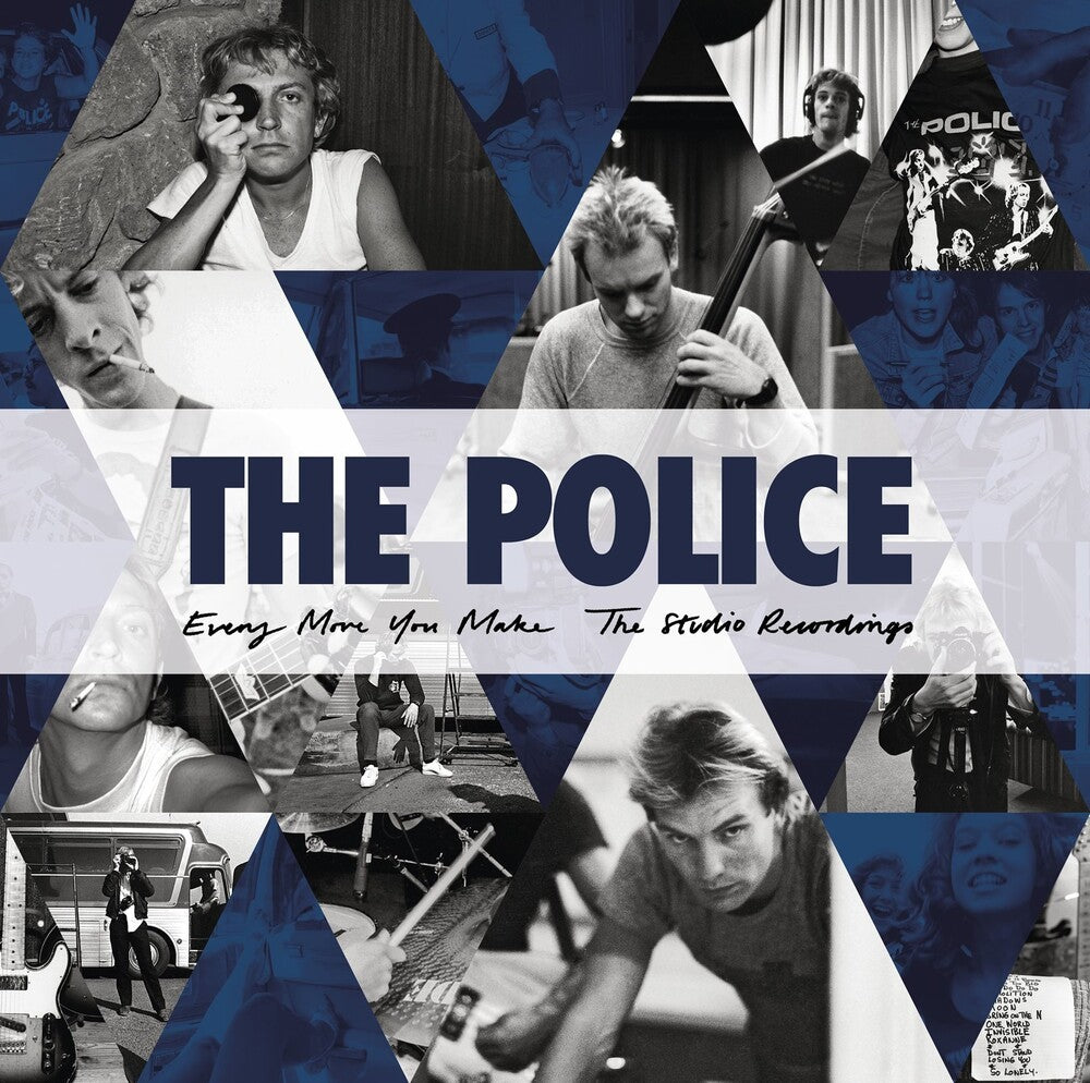 the album cover for The Police - Every Move You Make: The Studio Recordings [6CD]