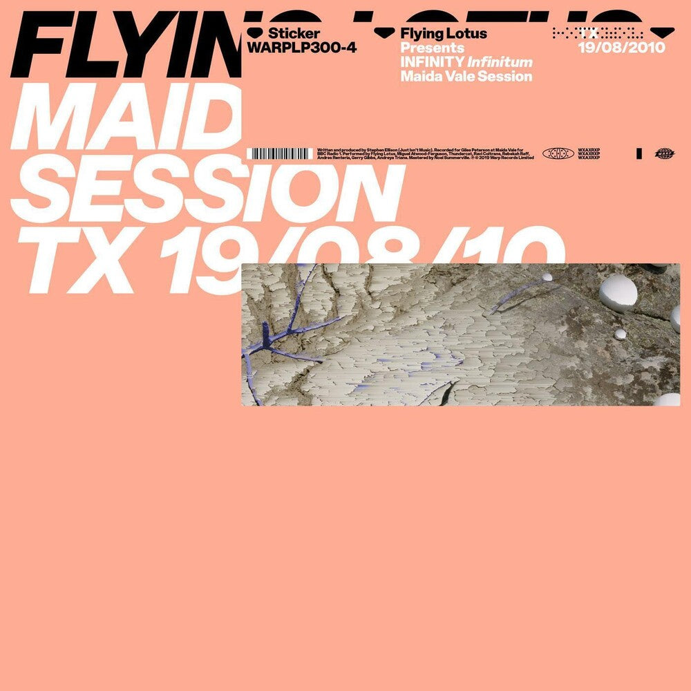 the album cover for Flying Lotus - Presents INFINITY Infinitum - Maida Vale Session EP [Vinyl]