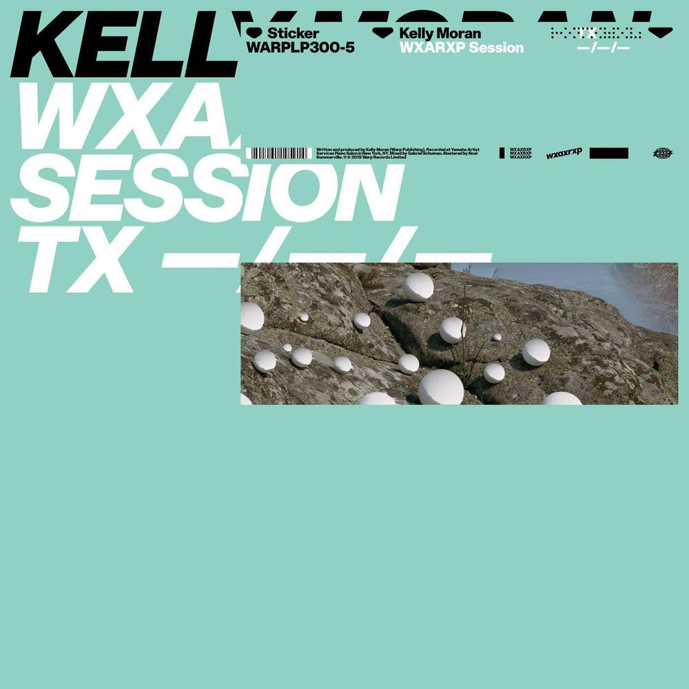 the album cover for Kelly Moran - WXAXRXP Session EP [Vinyl]