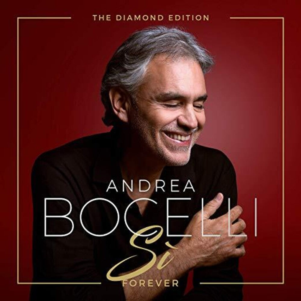 the album cover for Andrea Bocelli - Si Forever the Diamond Edition