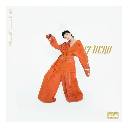 the album cover for Morgan Saint - 17 Hero