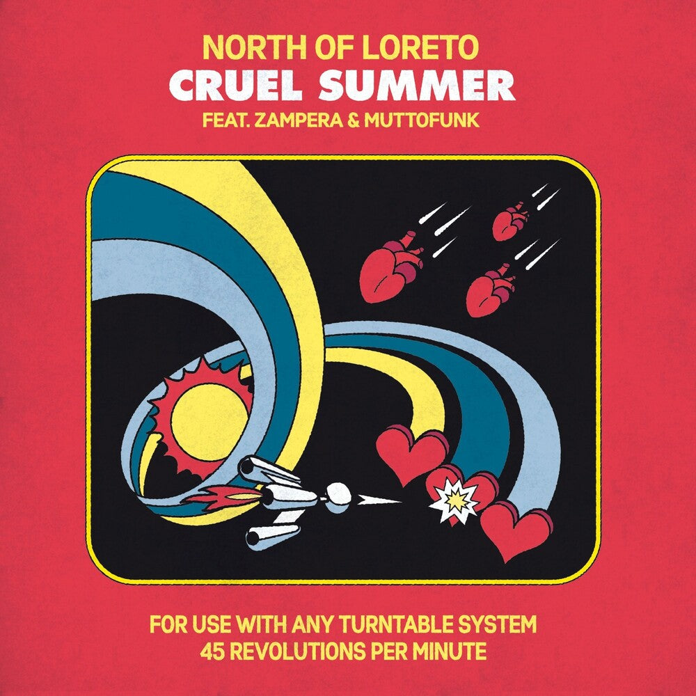 the album cover for North Of Loreto - Cruel Summer