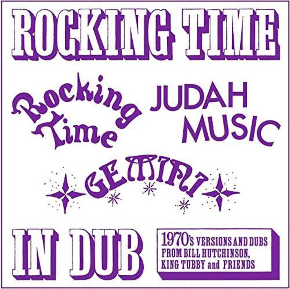 the album cover for Bill Hutchinson / King Tubby - Rocking Time In Dub