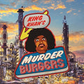 the album cover for King Khan - Murder Burgers