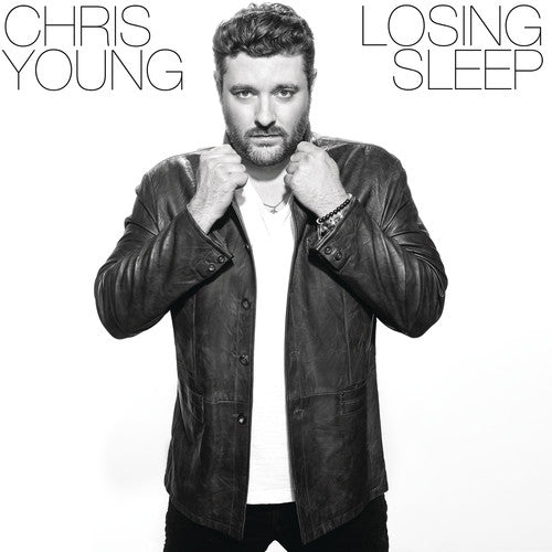 the album cover for Chris Young - Losing Sleep