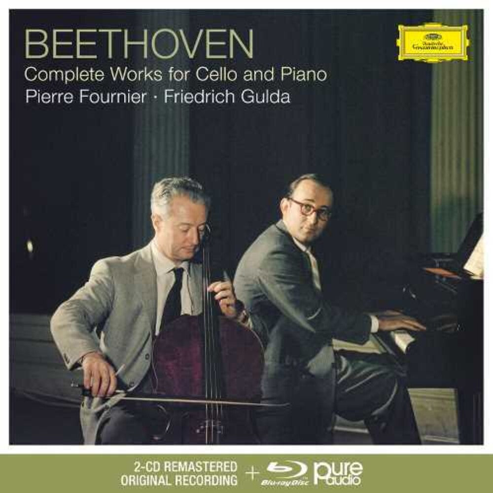 the album cover for Beethoven / Fournier / Gulda - Complete Works for Cello & Piano