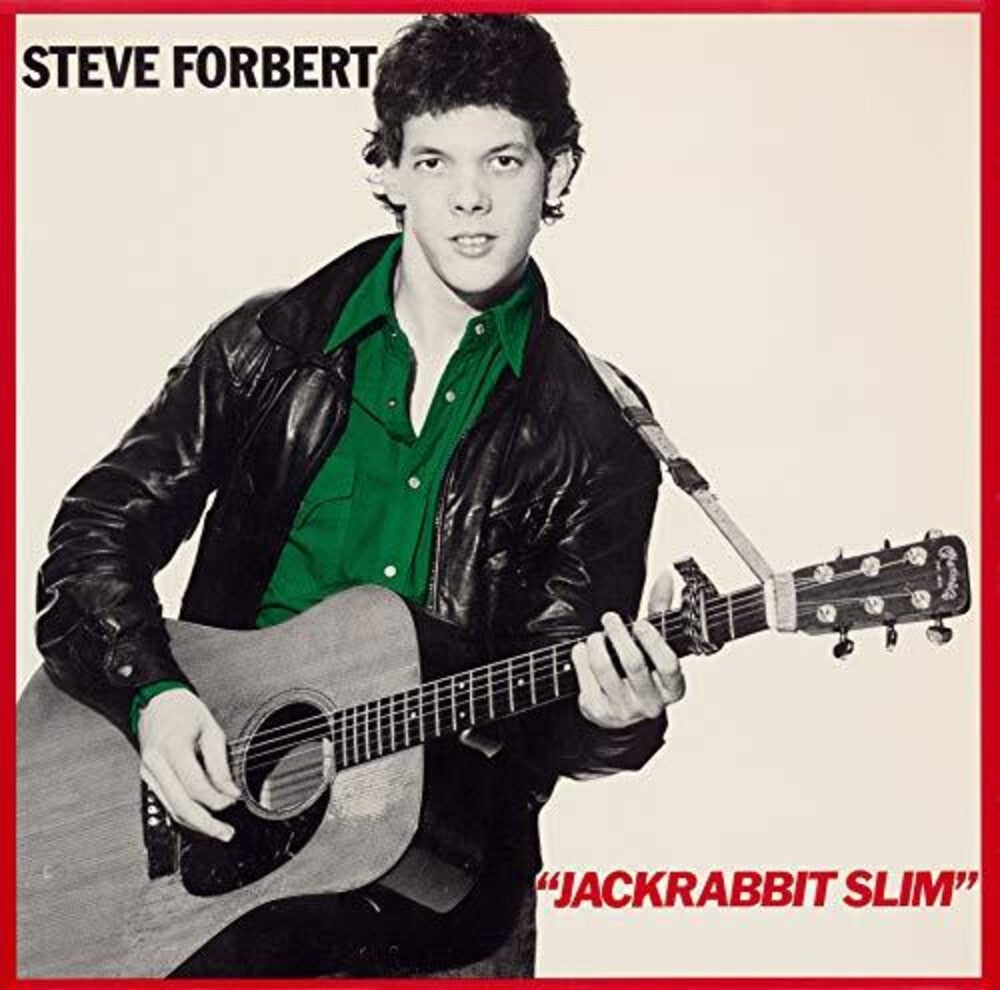 the album cover for Steve Forbert - Jackrabbit Slim [Colored Vinyl] [180 Gram] (Red) [Remastered]