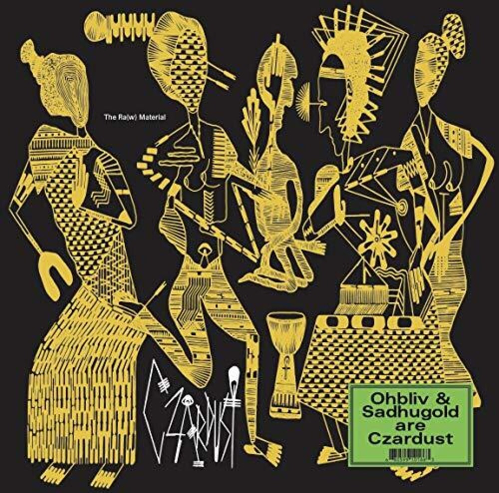 the album cover for Czardust Ohbliv & Sadhuhold - Ra(W) Material