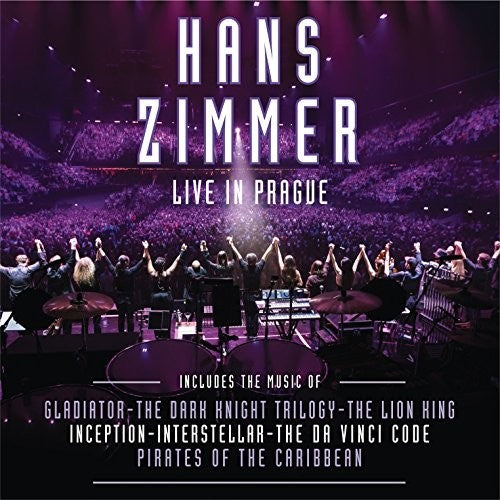 the album cover for Zimmer, Hans - Live In Prague