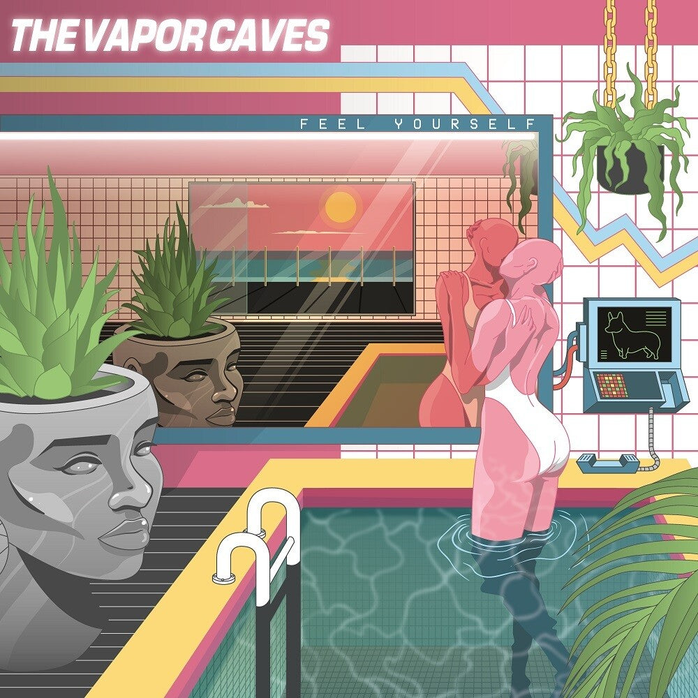 the album cover for Vapor Caves - Feel Yourself