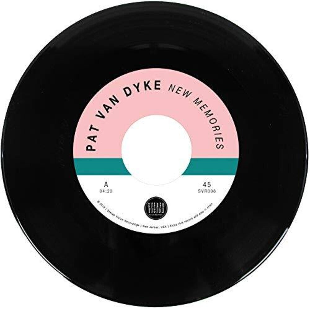 the album cover for Van Pat Dyke - New Memories / Alright By Me (45 Mix)