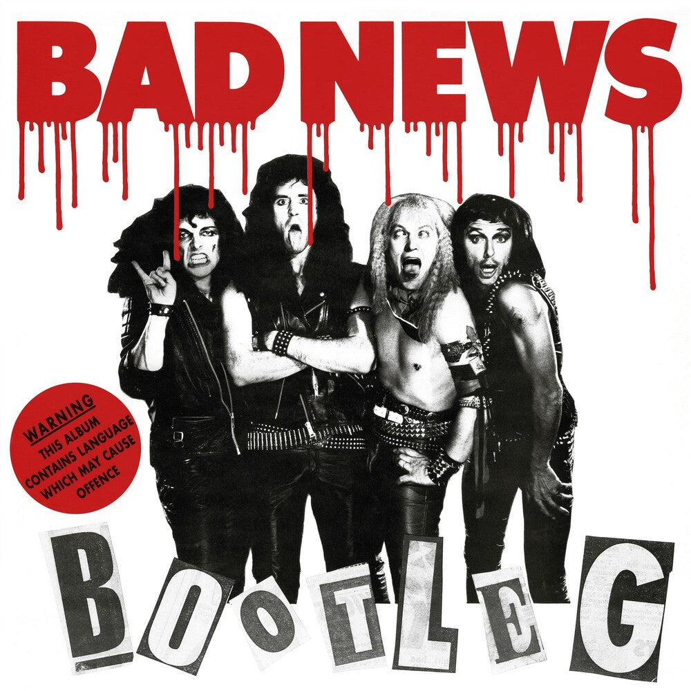 the album cover for Bad News - Bootleg [Clear Vinyl] (Ofgv) (Uk)