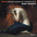 the album cover for Chopin / Cedric Tiberghien - Chopin: 24 Preludes, Piano Sonata No.2, Scherzo No.2