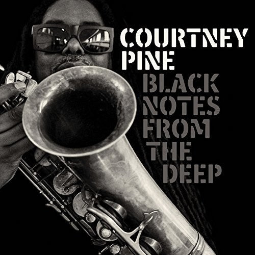 the album cover for Courtney Pine - Black Notes From The Deep [LP]