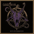 the album cover for Cursed Moon - Rite Of Darkness