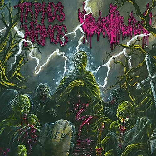 the album cover for Urdun / Taphos Nomos - R.I.P.