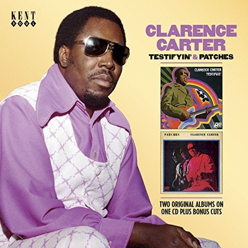 the album cover for Clarence Carter - Testifyin & Patches