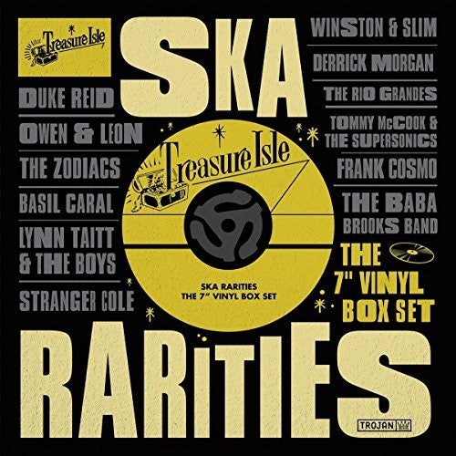 the album cover for Treasure Isle Ska Rarities 7 Vinyl Box Set / Var - Treasure Isle Ska Rarities: 7 Vinyl Box Set / Various