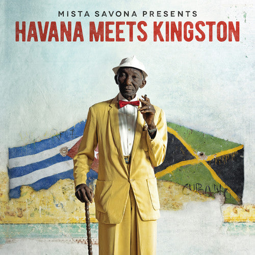 the album cover for Mista Savona - Havana Meets Kingston [LP]