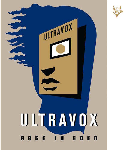 the album cover for Ultravox - Rage In Eden