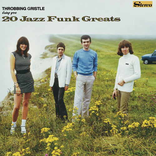 the album cover for Throbbing Gristle - 20 Jazz Funk Greats