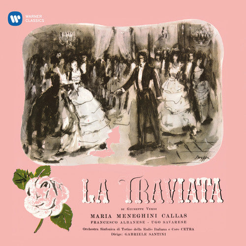 the album cover for Verdi / Maria Callas - La Traviata (1953 Studio Recording)