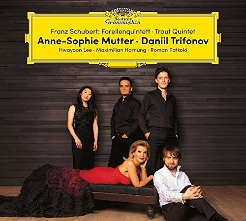 the album cover for Schubert / Mutter / Trifonov / Lee / Hornung - Forellenquintett - Trout Quintet [Digipak]