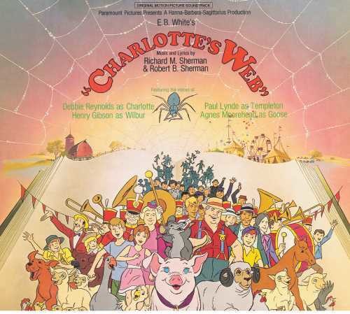 the album cover for Various Artists - Charlotte's Web (Original Motion Picture Soundtrack)