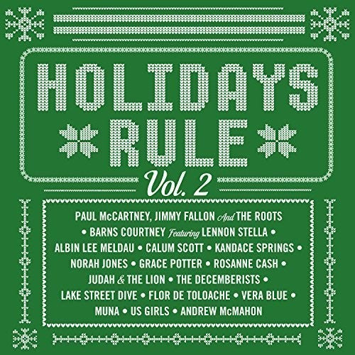 the album cover for Holidays Rule Volume 2 / Various - Holidays Rule Volume 2 (Various Artists)