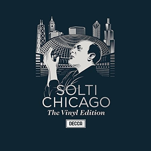 the album cover for Chicago Symphony Orchestra / Solti - Chicago Years