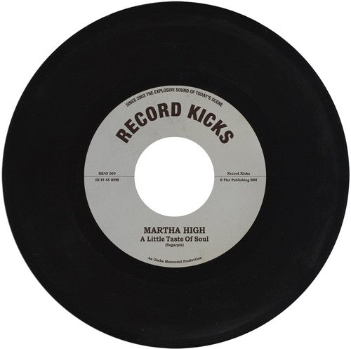 the album cover for Martha High - A Little Taste Of Soul / Unwind Yourself
