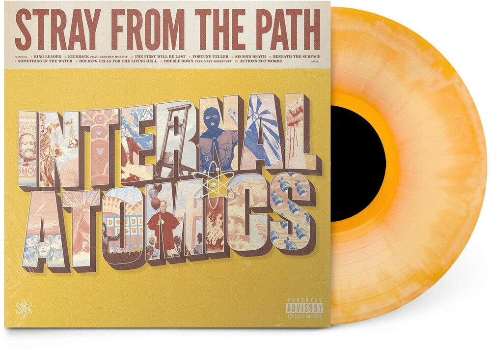 the album cover for Stray From The Path - Internal Atomics [LP]
