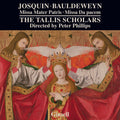 the album cover for Tallis Scholars / Peter Phillips - Josquin: Missa Mater Patris; Bauldeweyn: Missa Da Pacem