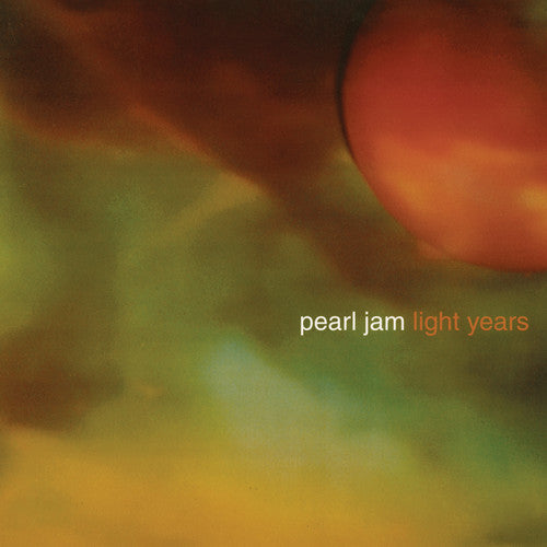 the album cover for Pearl Jam - Light Years / Soon Forget [Yellow Vinyl Single]