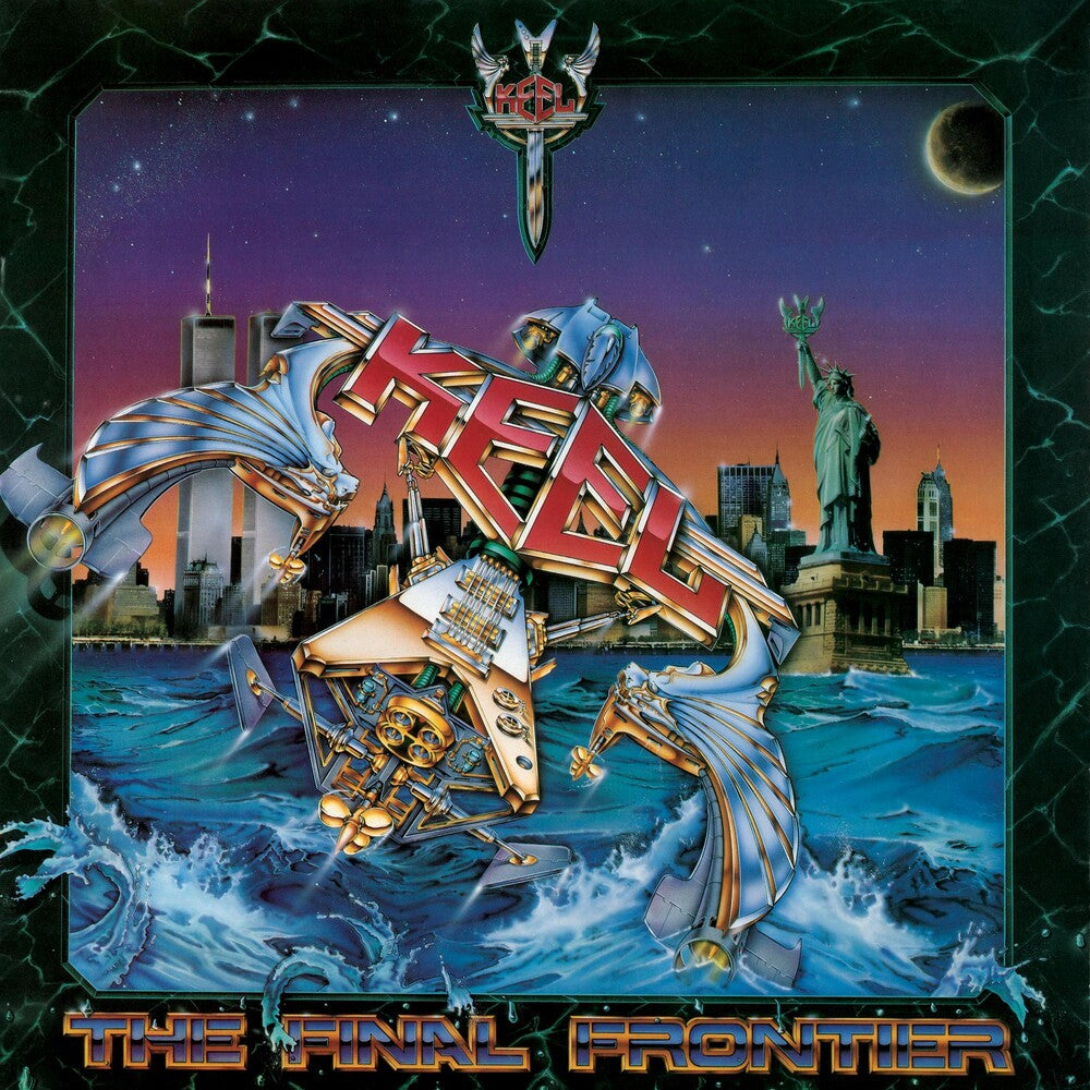 the album cover for Keel - Final Frontier