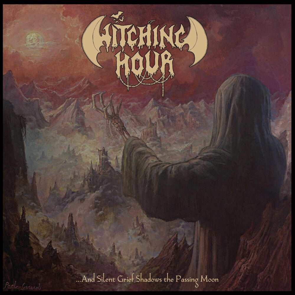 the album cover for Witching Hour - Silent Grief Shadows The Passing Moon