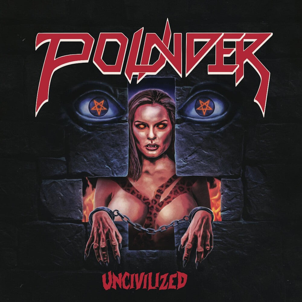 the album cover for Pounder - Uncivilized