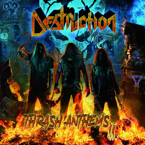 the album cover for Destruction - Thrash Anthems II